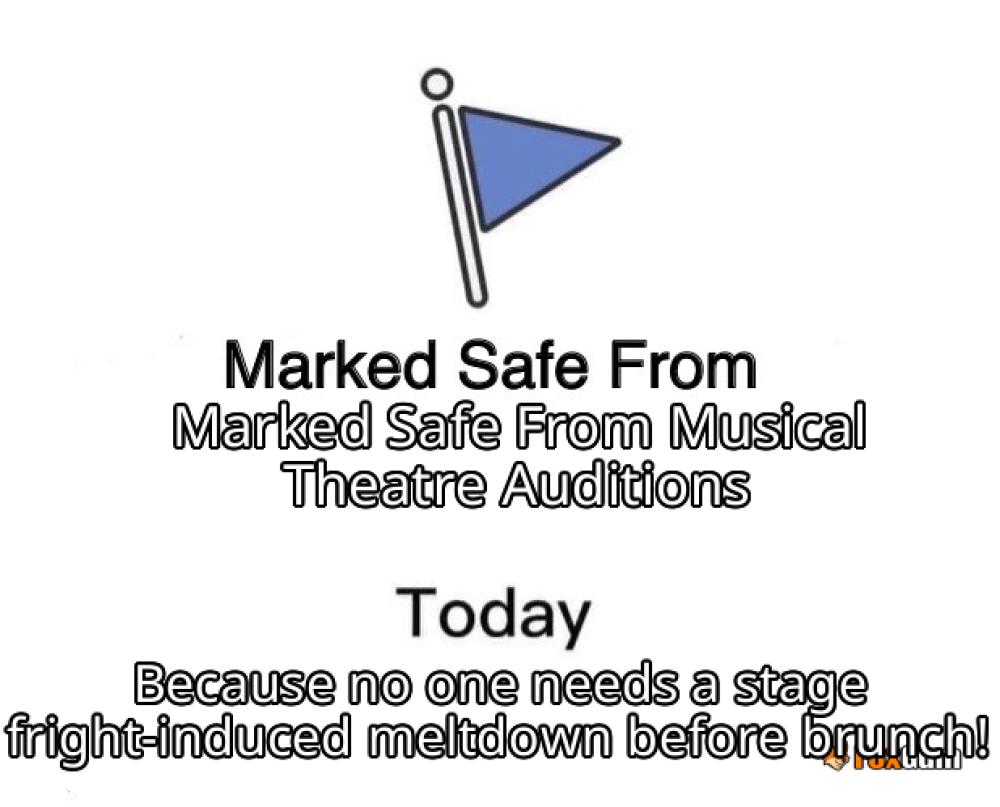 meme about musical theatre, vocational training, performing arts, ArtsEd
