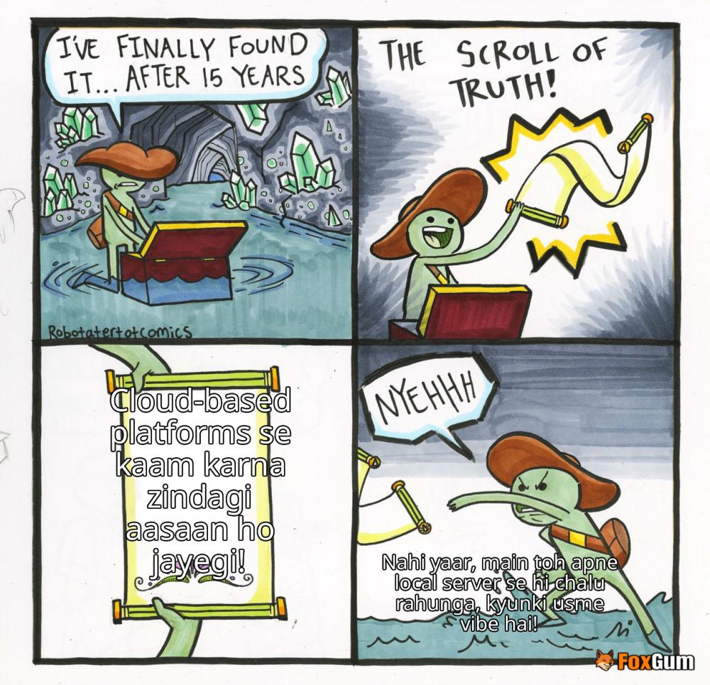 meme about technology, benefits, cloud platforms, businesses
