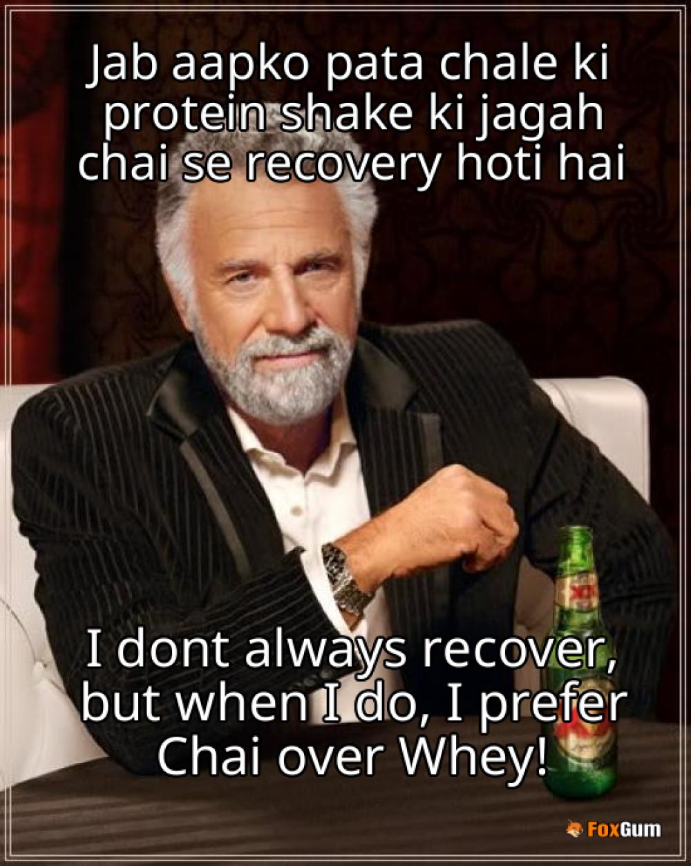 meme about performance, recovery, supplements, athletes