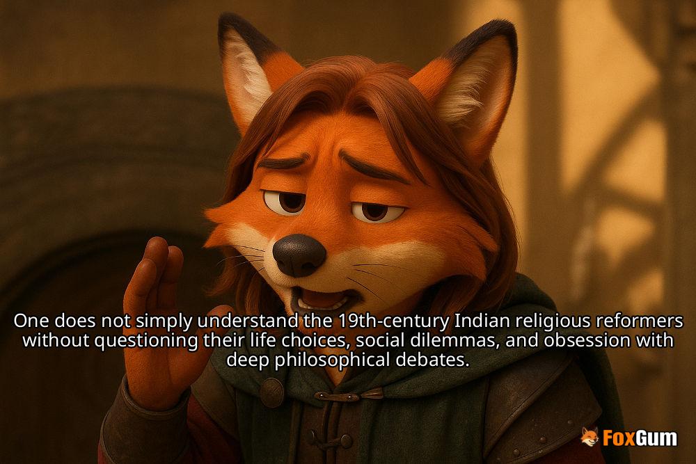 meme about India, 19th century, religious reformers, social change