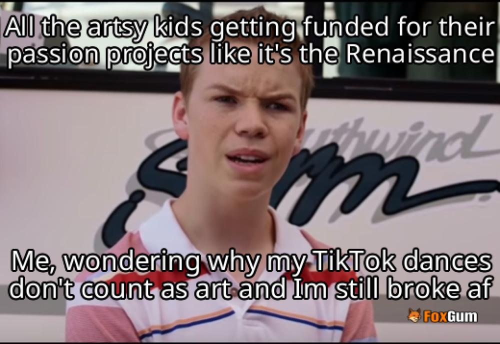 meme about collaboration, participation, Arts Education, data project
