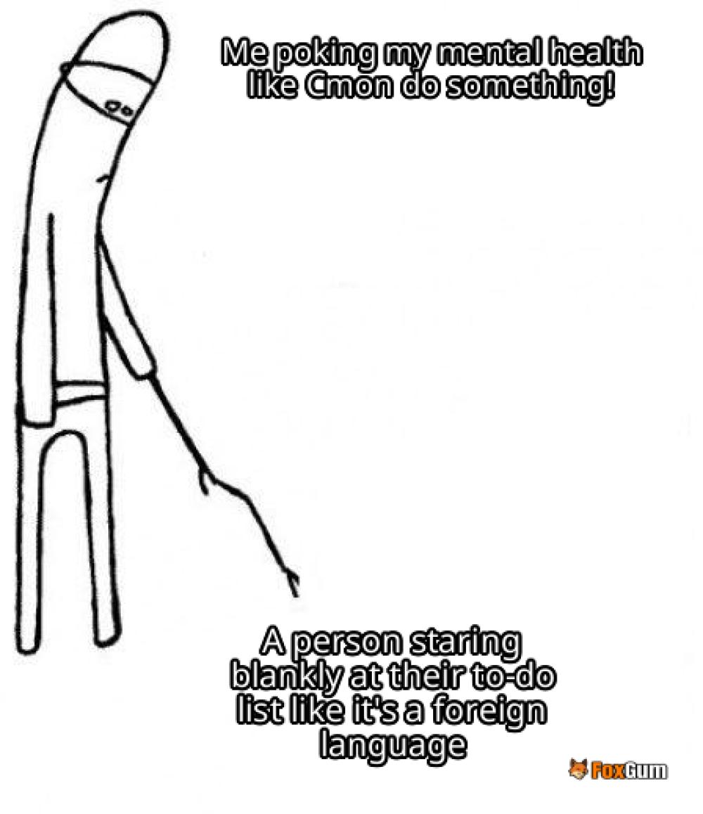 meme about mental health, well-being, Tagalog, kalusugang pangkaisipan