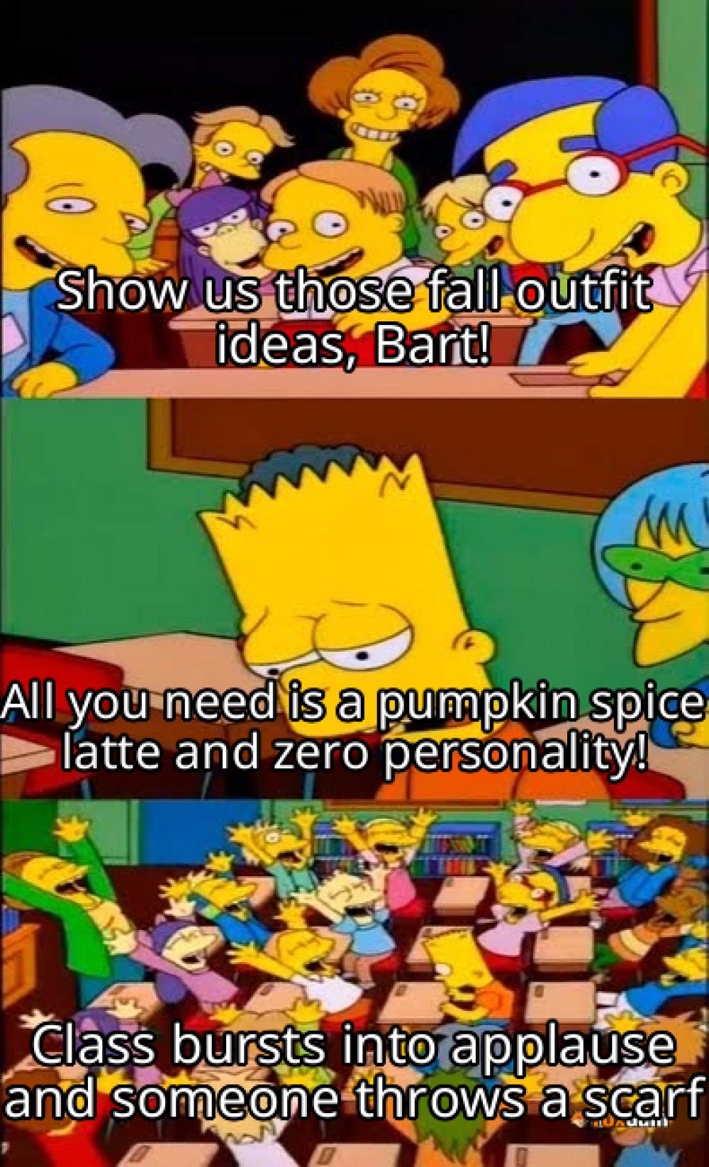 meme about outfit ideas, Pinterest fashion, seasonal outfits, DIY costumes